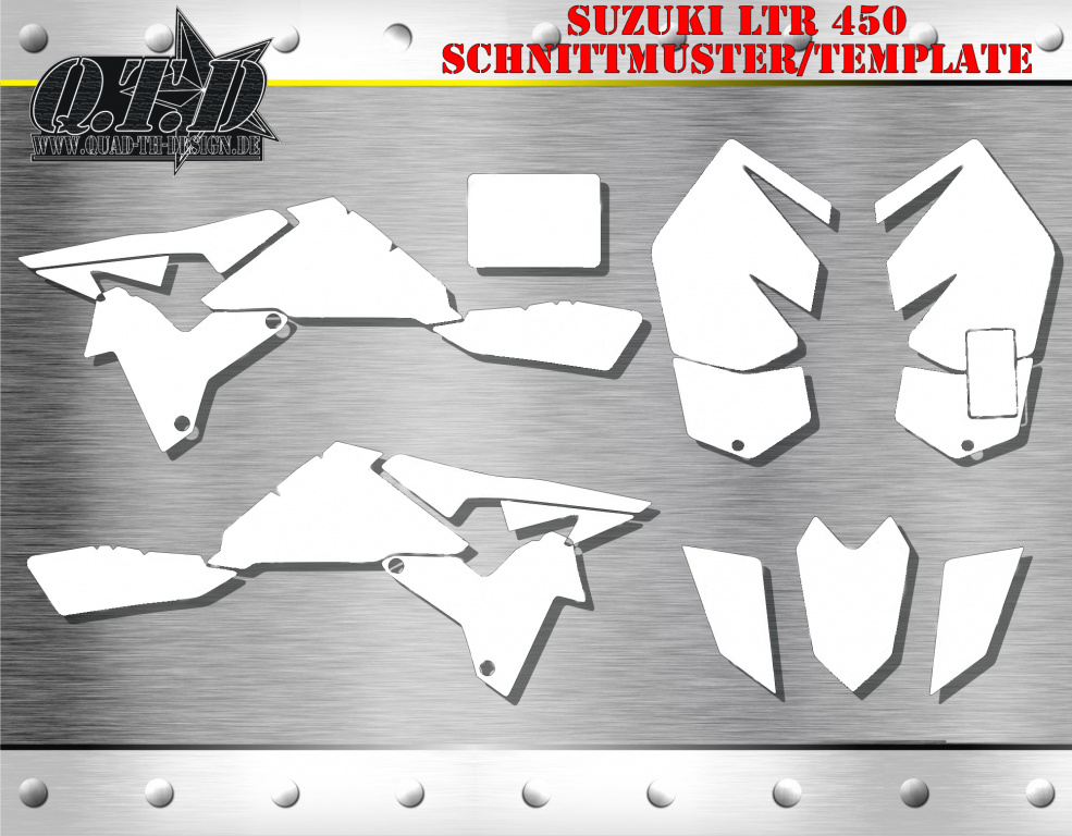 Suzuki LTR 450 Schnittmuster